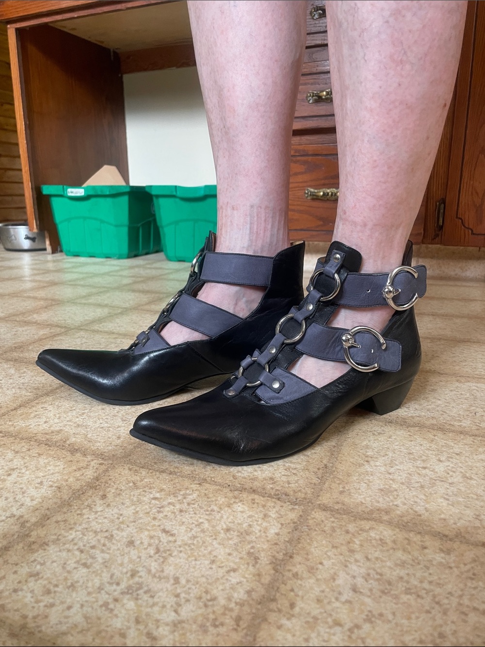 Brand New John Fluevog Ankle Boots